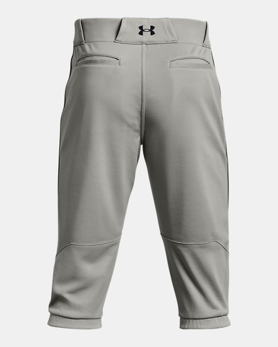 Men's UA Vanish Piped Knicker Baseball Pants, Gray, pdpMainDesktop image number 6